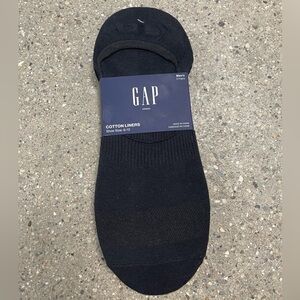 NWT 5 Pairs Gap No Show Shoe Liner Socks men’s size 6-12 black